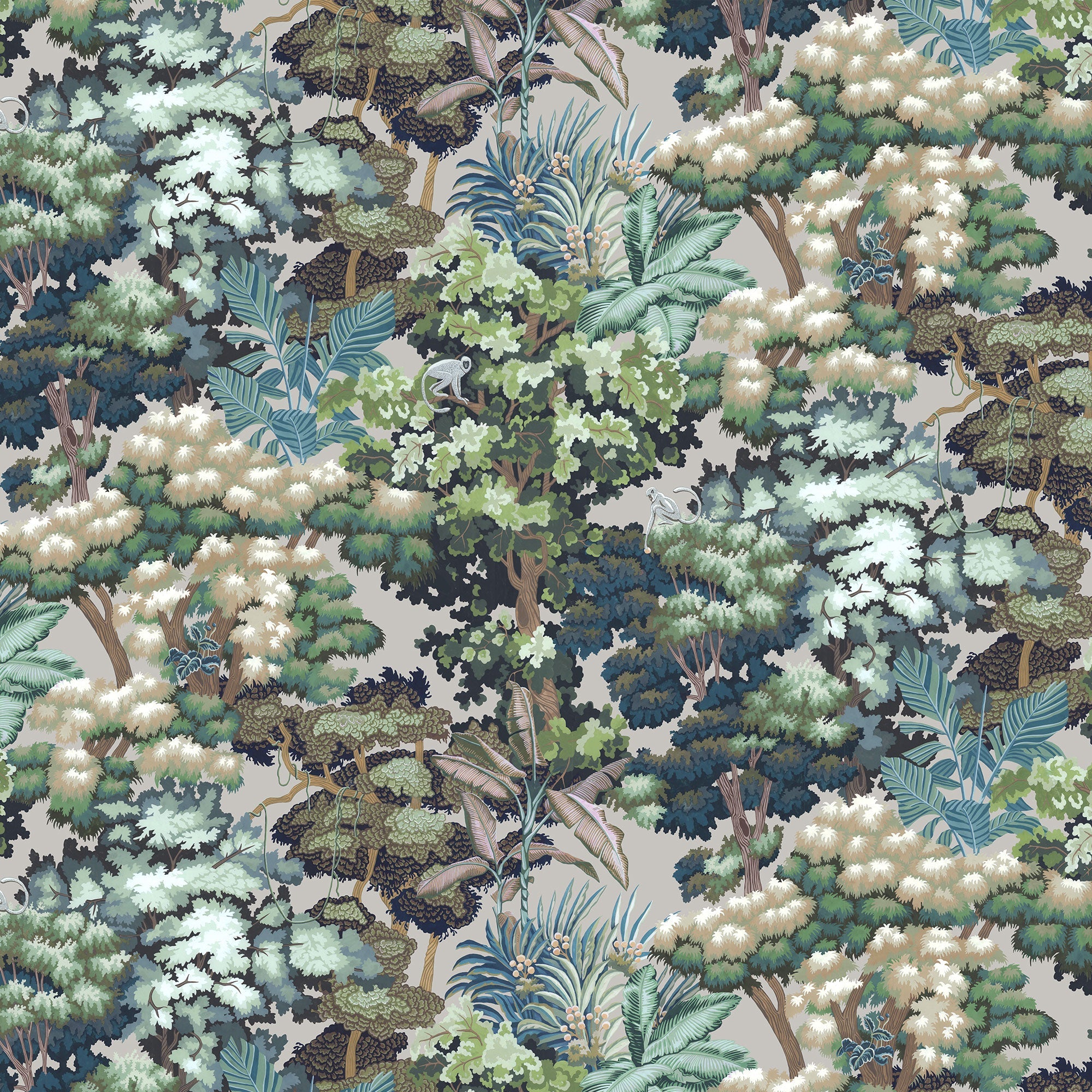 JMW-105641 Monkey Canopia Stone Wallpaper by Josephine Munsey