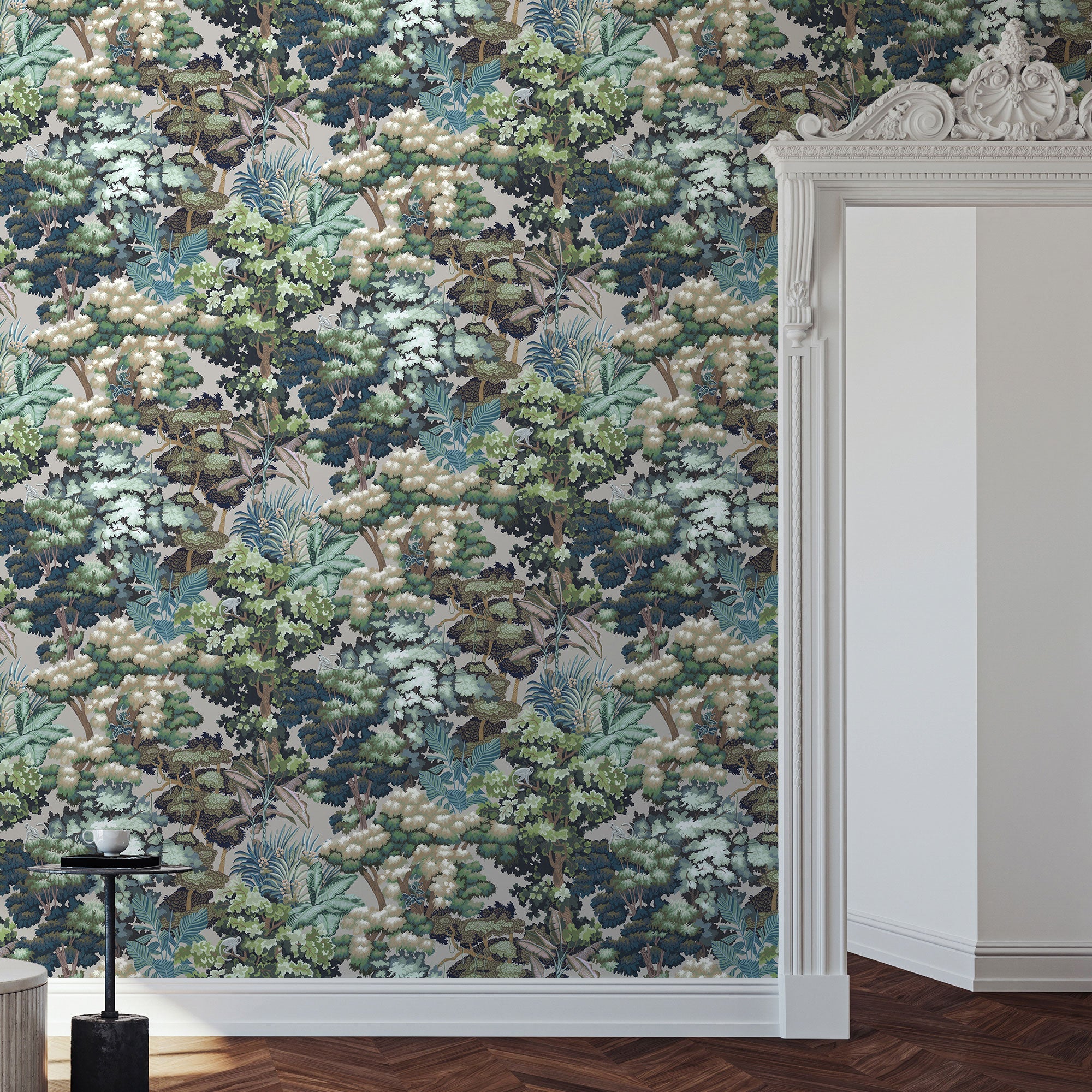 JMW-105641 Monkey Canopia Stone Wallpaper by Josephine Munsey