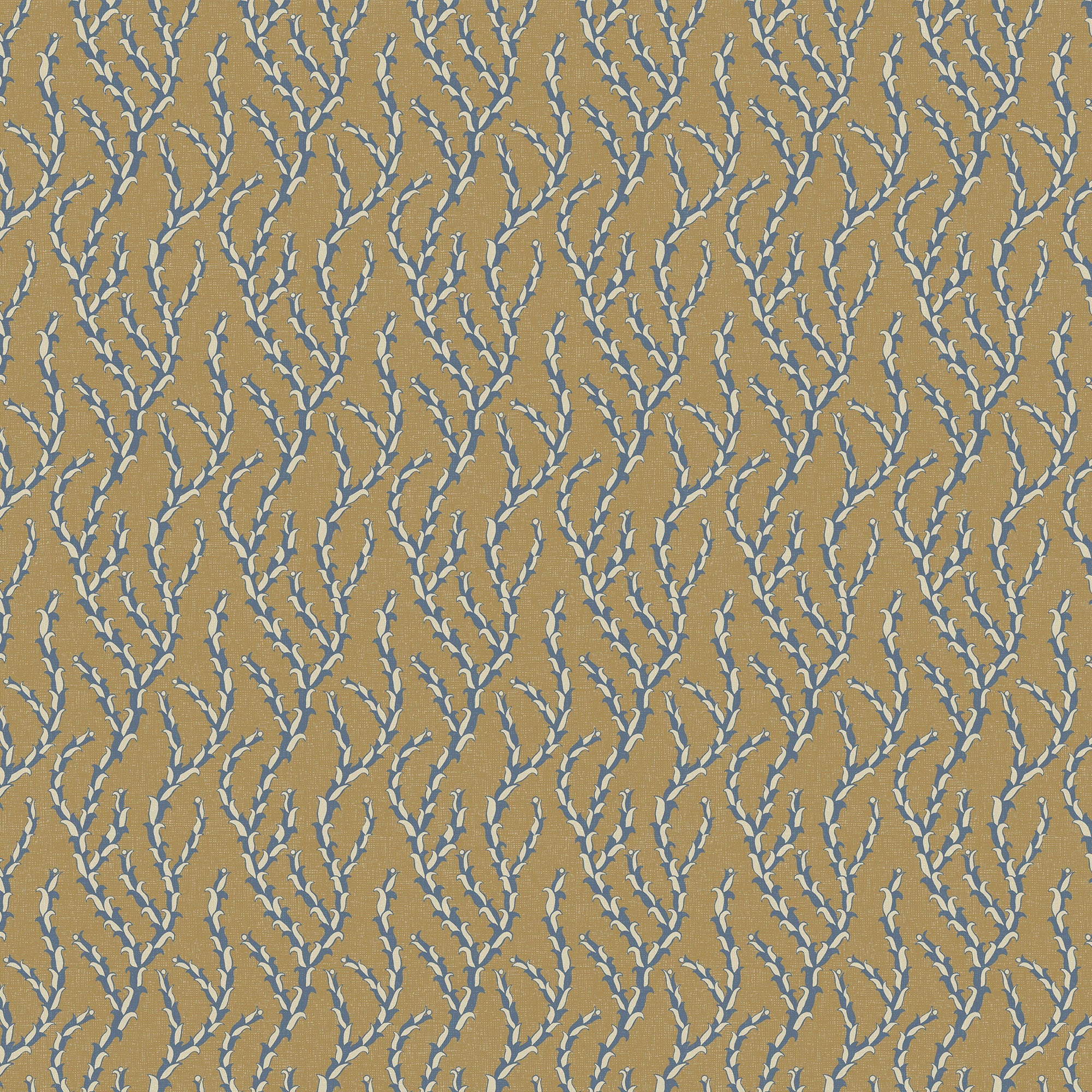 JMW-105721 Tiddle Brown And Blue Wallpaper by Josephine Munsey
