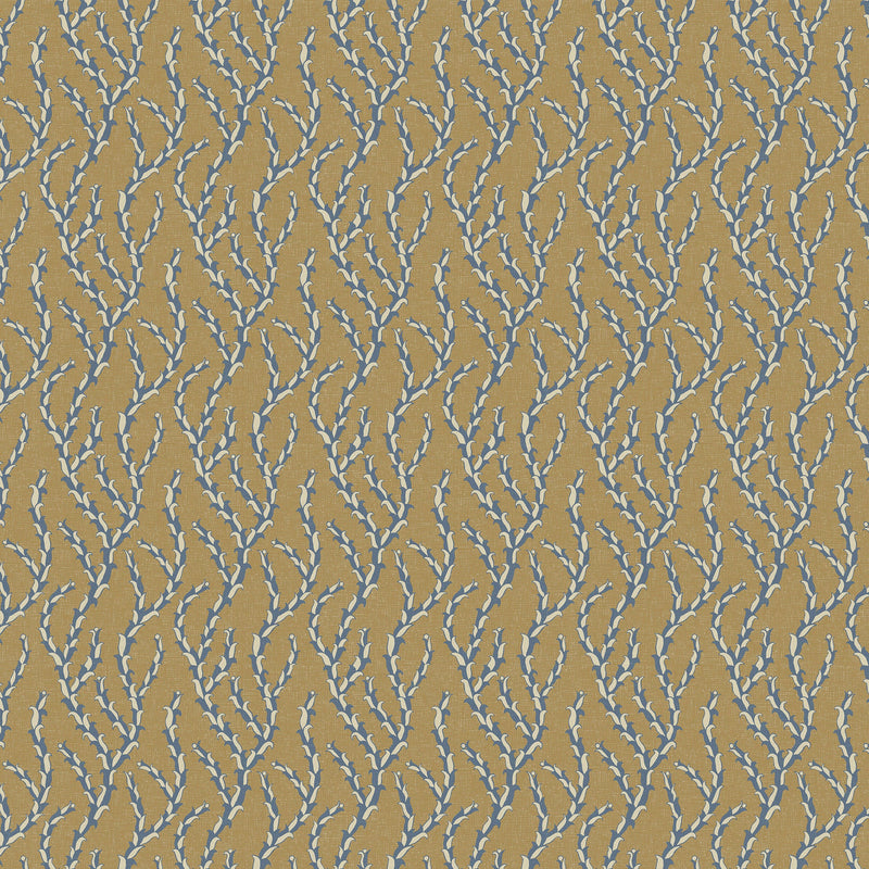 JMW-105721 Tiddle Brown And Blue Wallpaper by Josephine Munsey