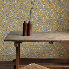 JMW-105721 Tiddle Brown And Blue Wallpaper by Josephine Munsey