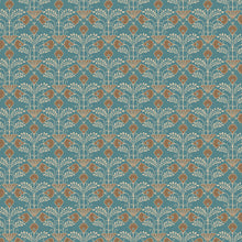 JMW-105801 Brimble Teal And Orange Wallpaper by Josephine Munsey