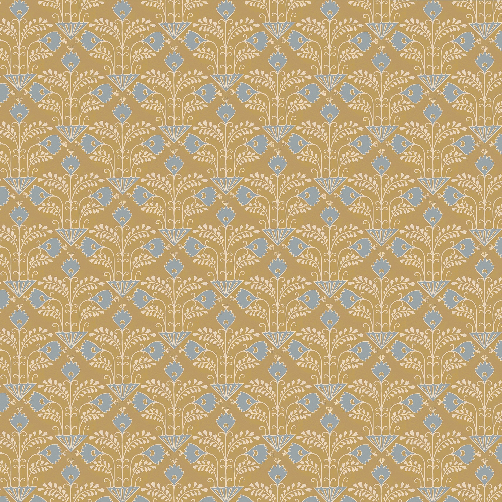 JMW-105811 Brimble Yellow Wallpaper by Josephine Munsey