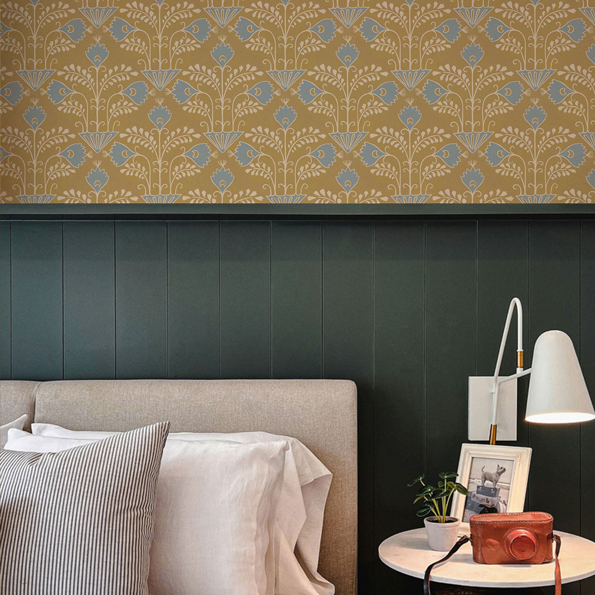 JMW-105811 Brimble Yellow Wallpaper by Josephine Munsey