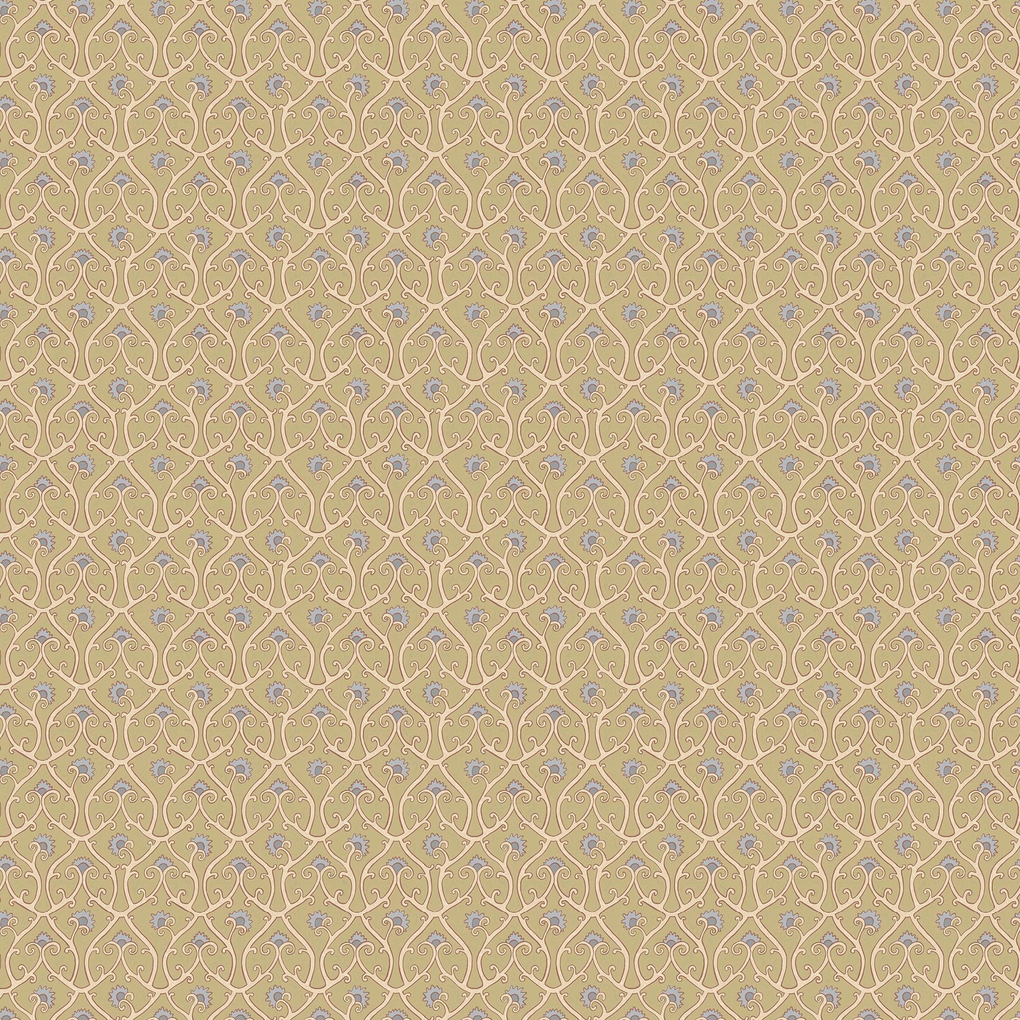 JMW-105911 Mallow Trellis Light Green Wallpaper by Josephine Munsey