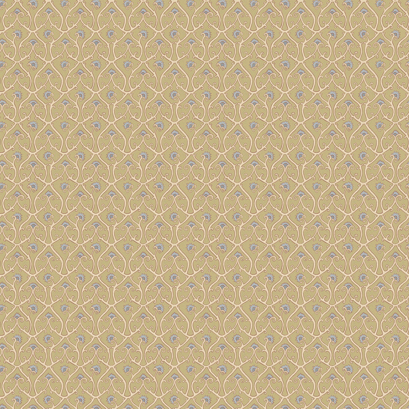 JMW-105911 Mallow Trellis Light Green Wallpaper by Josephine Munsey
