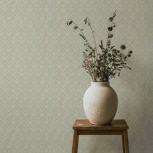 JMW-105941 Mallow Trellis Light Blue Wallpaper by Josephine Munsey