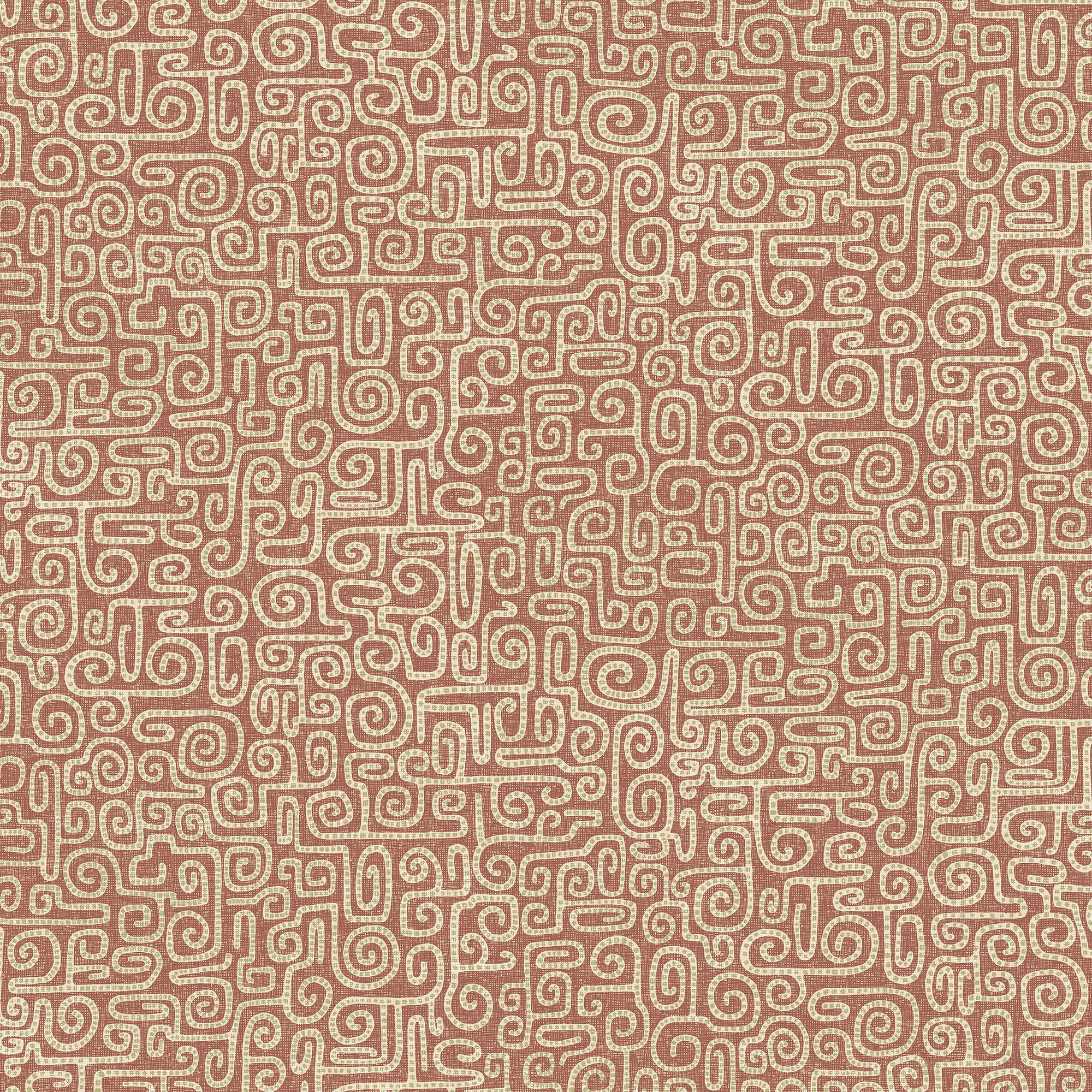 JMW-106001 Wiggleton Red Wallpaper by Josephine Munsey