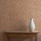 JMW-106001 Wiggleton Red Wallpaper by Josephine Munsey