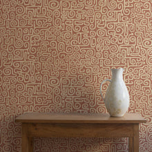 JMW-106001 Wiggleton Red Wallpaper by Josephine Munsey