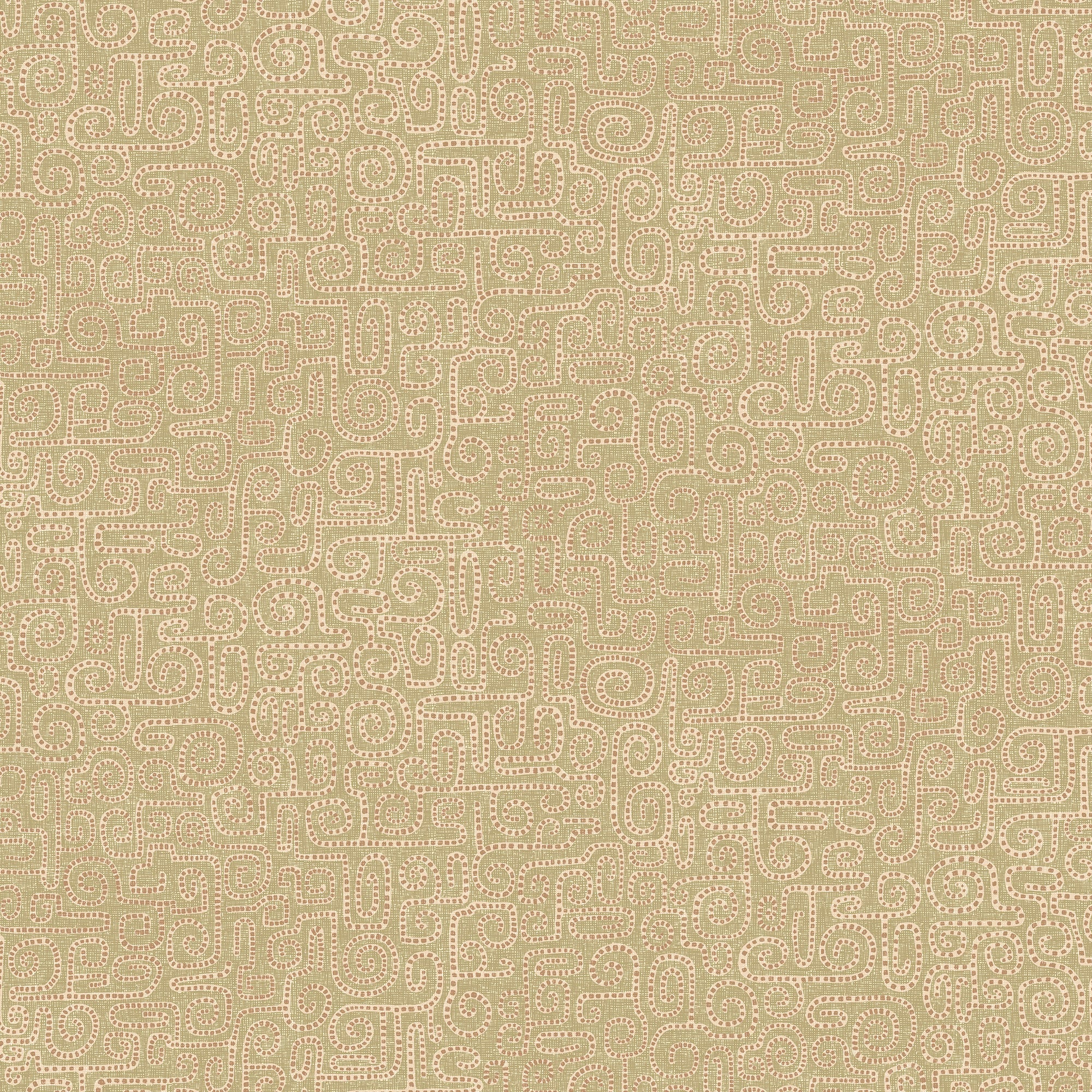 JMW-106021 Wiggleton Sage And Blush Wallpaper by Josephine Munsey