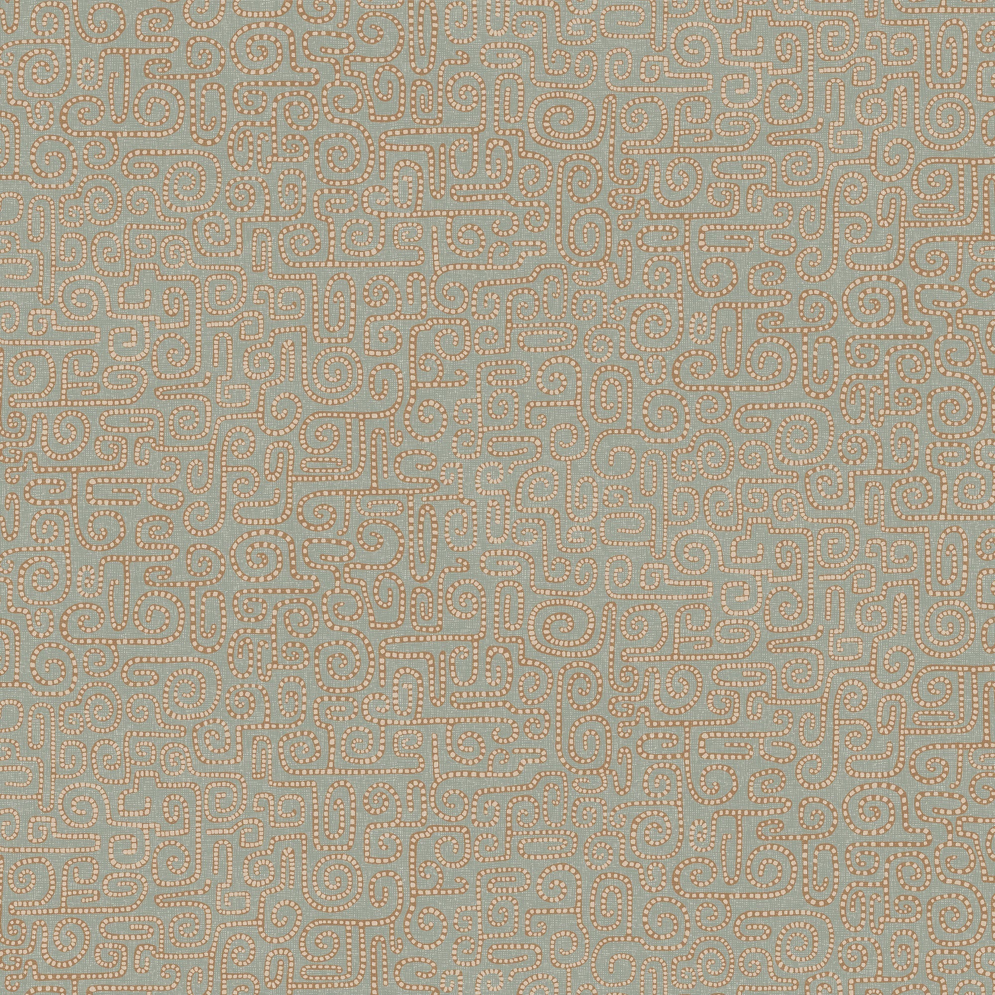 JMW-106061 Wiggleton Aqua Wallpaper by Josephine Munsey