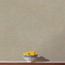 JMW-106061 Wiggleton Aqua Wallpaper by Josephine Munsey