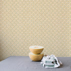 JMW-106141 Brindle Dot Green And Blue Wallpaper by Josephine Munsey