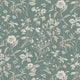 Paper Flora Aqua The Bloom Edit Wallpaper by Josephine Munsey