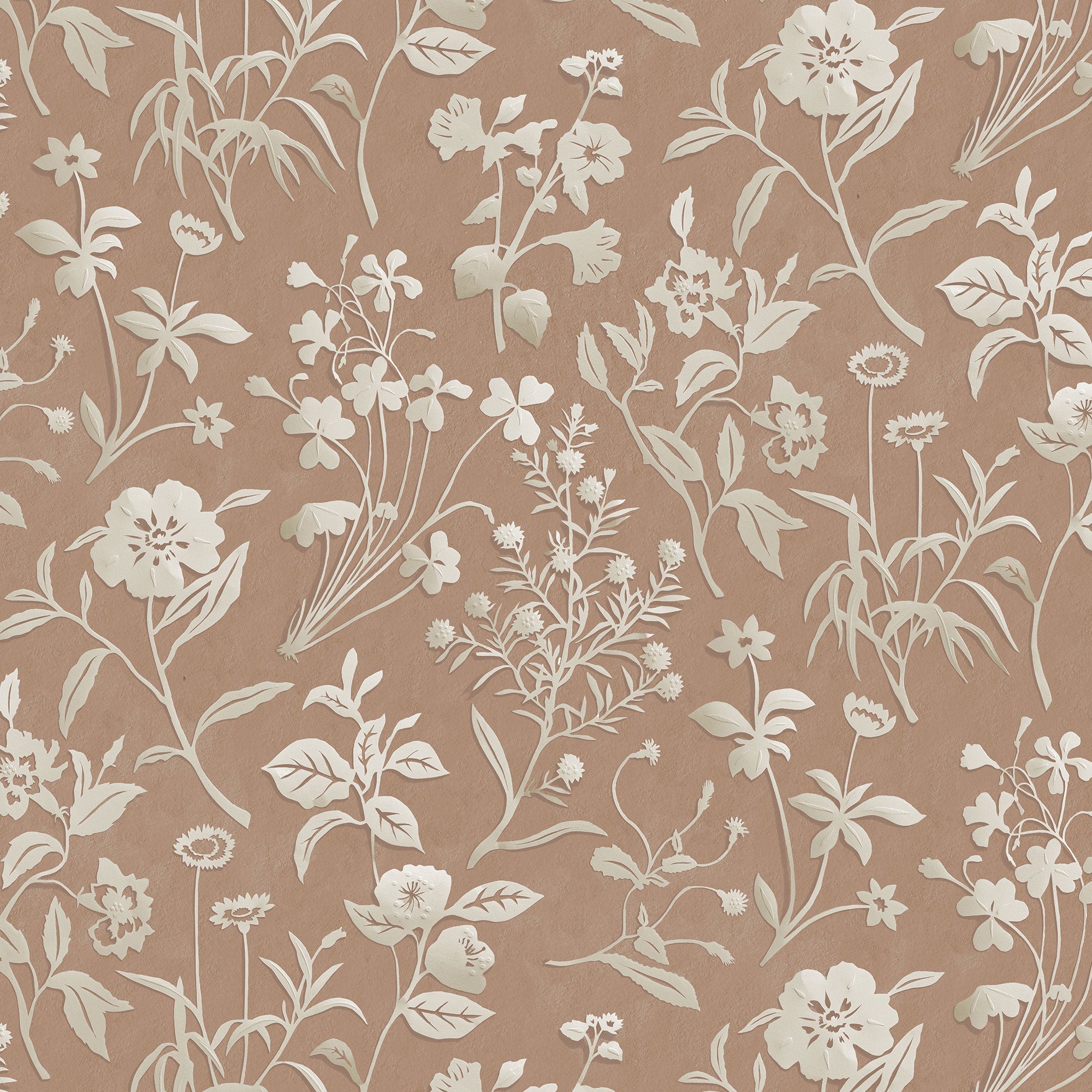 JMW-106331 Paper Flora Pink Wallpaper by Josephine Munsey