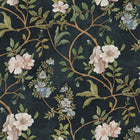 JMW-106401 Flory Navy Wallpaper by Josephine Munsey