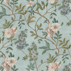 JMW-106411 Flory Light Blue Wallpaper by Josephine Munsey