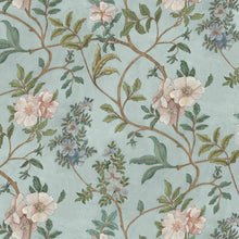 JMW-106411 Flory Light Blue Wallpaper by Josephine Munsey