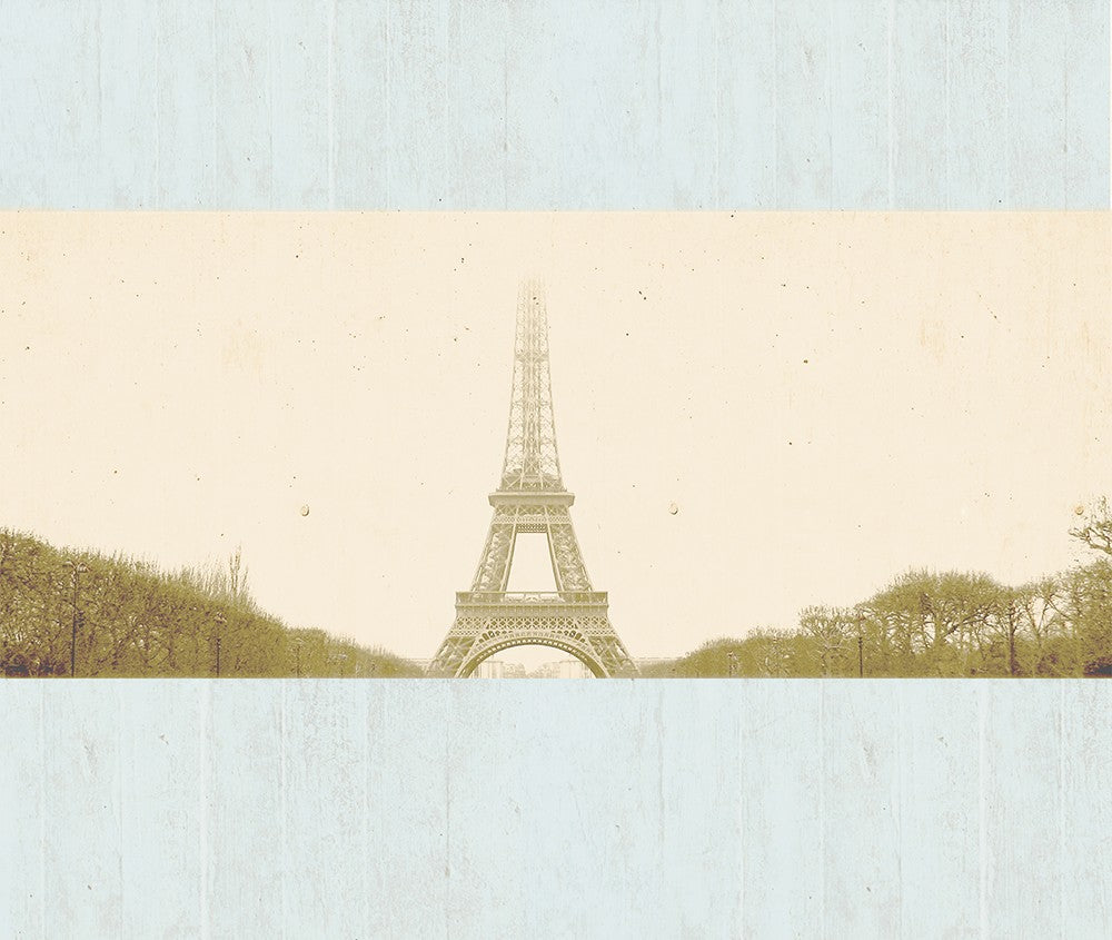 JO1001-1 Paris Sepia Journeys I Mural by Tres Tintas