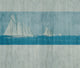 Sailboat Turquesa Journeys I Mural by Tres Tintas