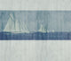 Sailboat Azul Journeys I Mural by Tres Tintas