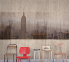 JO1004-2 New York Sepia Journeys I Mural by Tres Tintas