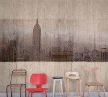JO1004-2 New York Sepia Journeys I Mural by Tres Tintas