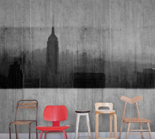 JO1004-3 New York B&w Journeys I Mural by Tres Tintas