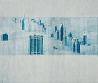 JO1005-1 Dubai Blue Journeys I Mural by Tres Tintas