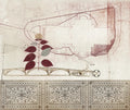 Bridge Rojo Journeys I Mural by Tres Tintas