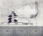 JO1008-3 Bridge Gris Journeys I Mural by Tres Tintas