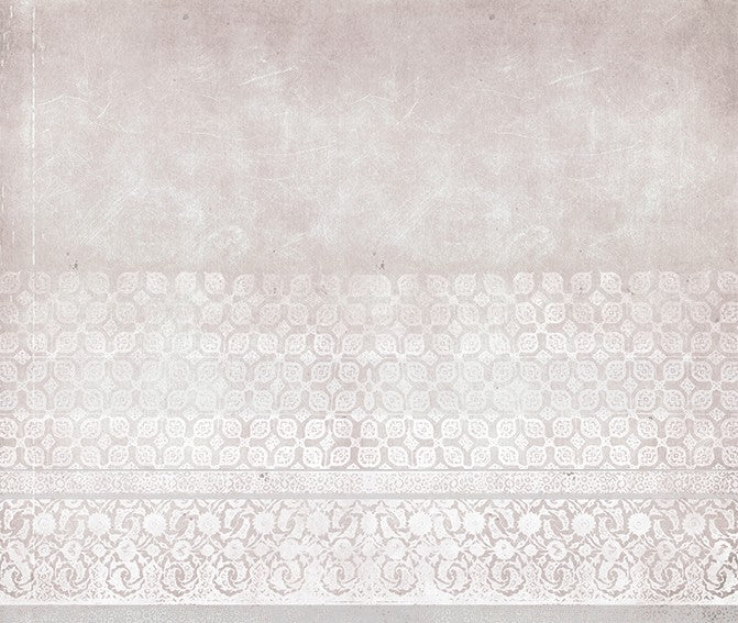 JO1015-3 Mayolica Blanc Journeys I Mural by Tres Tintas