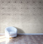 JO1016-3 Teselas Gris Journeys I Mural by Tres Tintas