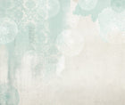 JO1017-1 Hidrangea Turquesa Journeys I Mural by Tres Tintas