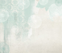 JO1017-1 Hidrangea Turquesa Journeys I Mural by Tres Tintas