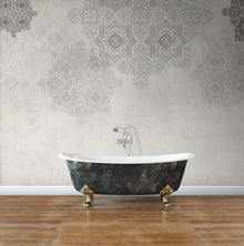JO1018-3 Alabastro Gris Journeys I Mural by Tres Tintas