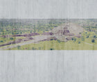 JO1021-2 Mexico Sepia Journeys I Mural by Tres Tintas