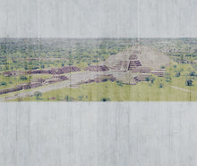 JO1021-2 Mexico Sepia Journeys I Mural by Tres Tintas