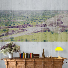 JO1021-2 Mexico Sepia Journeys I Mural by Tres Tintas