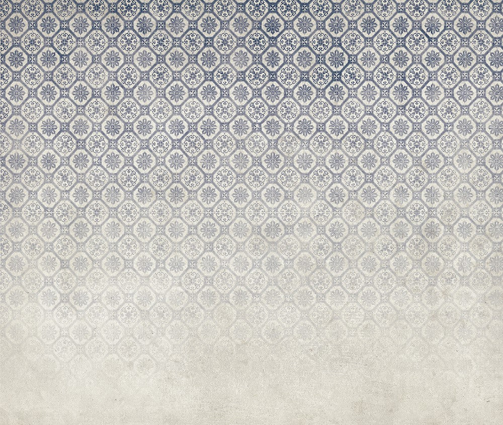 JO1022-1 Musas Azul Journeys I Mural by Tres Tintas