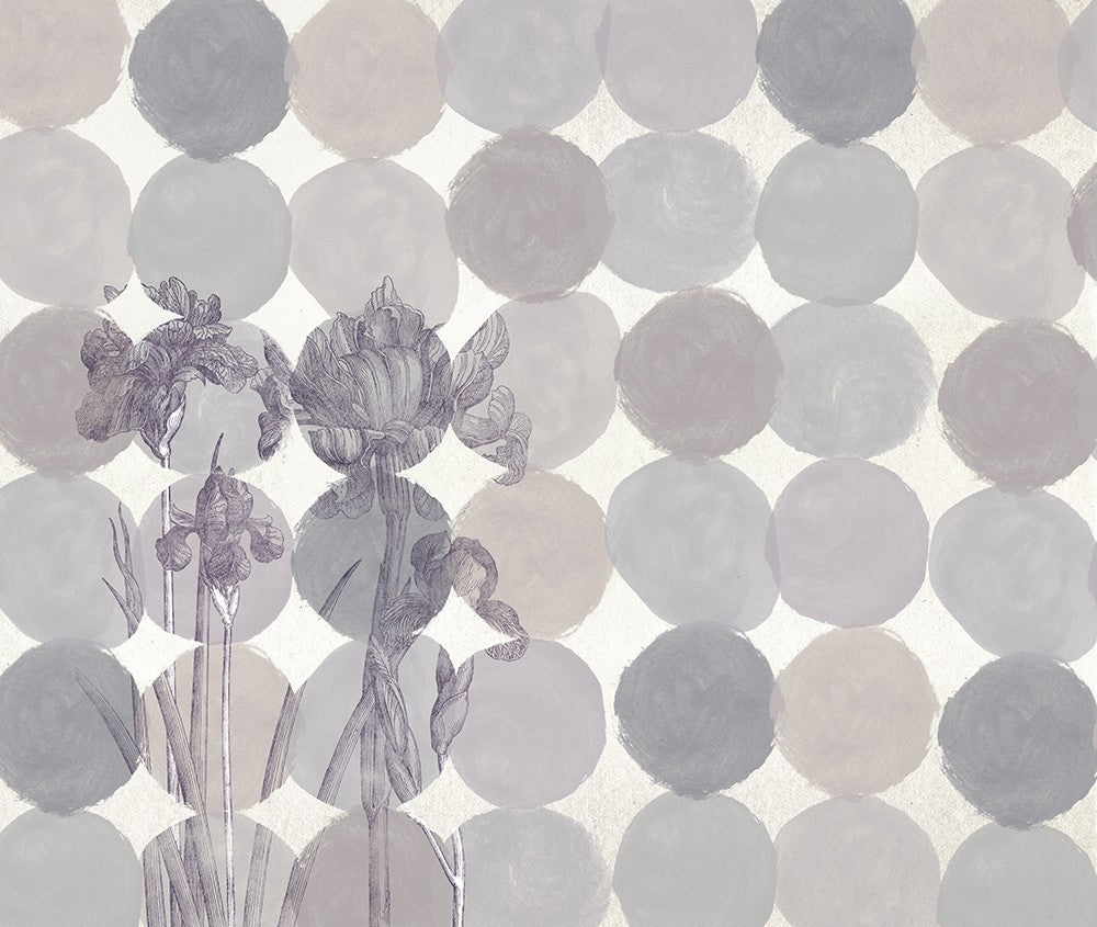 JO1025-4 Corinto Gris Journeys I Mural by Tres Tintas