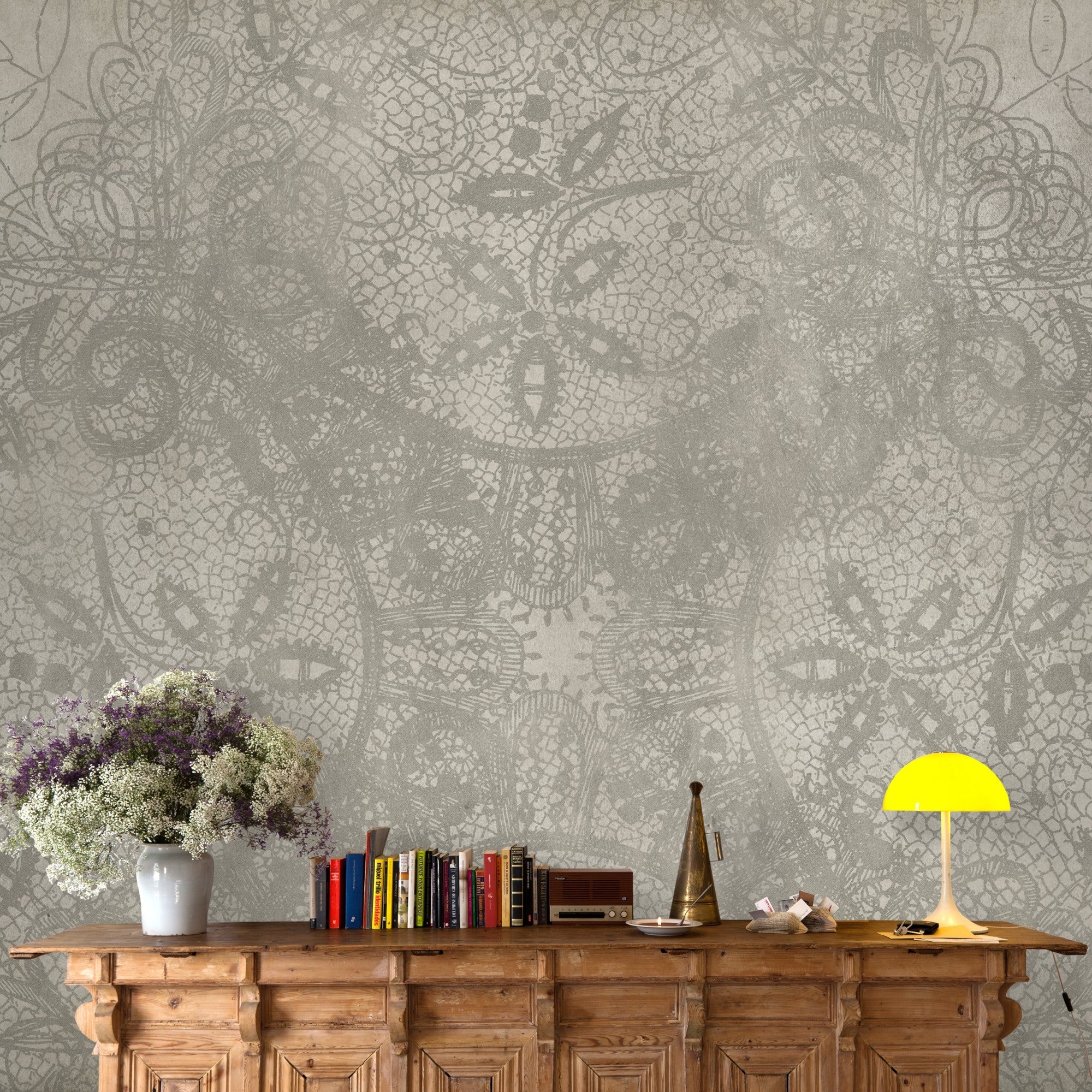 JO1026-4 Needelwork (JO1026-4) Journeys I Mural by Tres Tintas