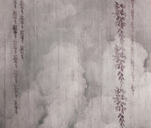 JO1030-3 Clouds Rojo Journeys I Mural by Tres Tintas