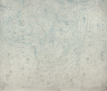 JO1032-2 Isobar Azul Journeys I Mural by Tres Tintas