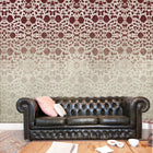 JO1033-1 Corominas Rojo Journeys I Mural by Tres Tintas