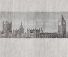 JO1035-2 London Gris Journeys I Mural by Tres Tintas