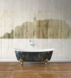 JO1039-3 San Sebastian Ocre Journeys I Mural by Tres Tintas