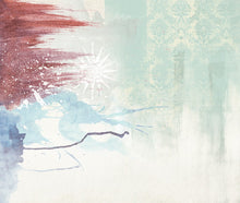 JO1040-1 Olinto Rojo Journeys I Mural by Tres Tintas