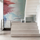 JO1040-1 Olinto Rojo Journeys I Mural by Tres Tintas